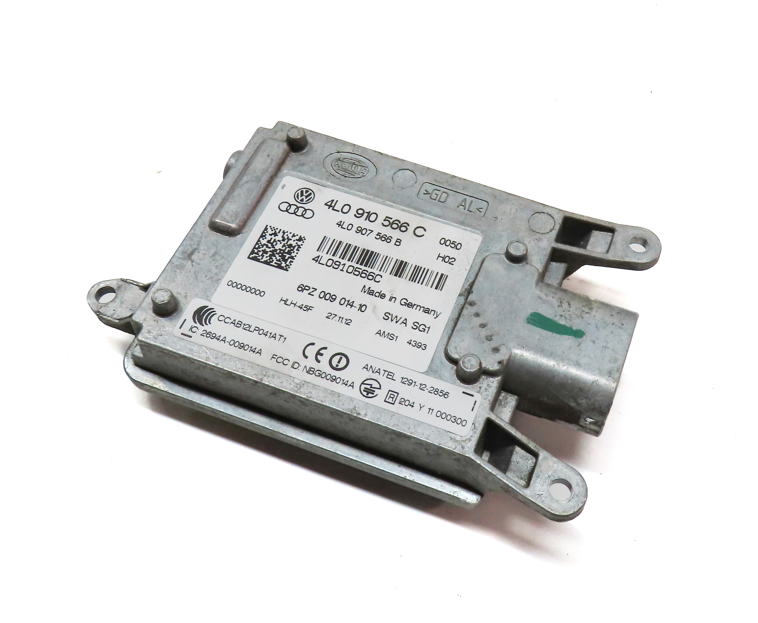 2013-2020 AUDI Q7 (4L 4M) REAR RIGHT LANE DEPARTURE BLIND SPOT MODULE (MASTER) — exact item pictured